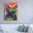 thumbnail image 5 of Epic Graffiti 'French' by Dean Russo, Canvas Wall Art, 40"x54", 5 of 8