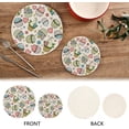 thumbnail image 4 of FREEAMG Easter Rabbit Pot Holder Trivets Set of 2, Heat Resistant Cotton Rope Round Trivets for Hot Dishes, Bowl,Teapot, Hot Pot and Pans, 4 of 7
