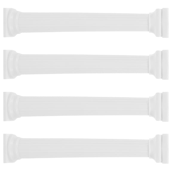 VERDANVERSE 4 Pieces White Plastic Roman , Cake Tier Support Pillars for Wedding Cakes, Dessert Stands, Party Decor