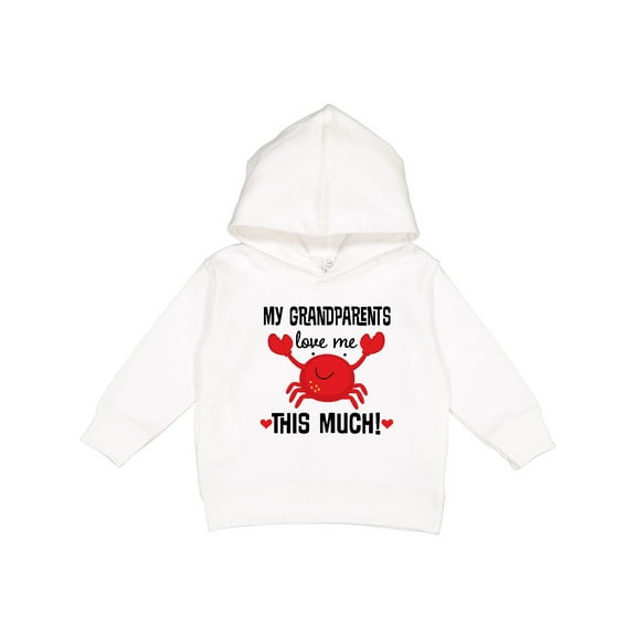 Inktastic My Grandparents Love Me Toddler Hoodie