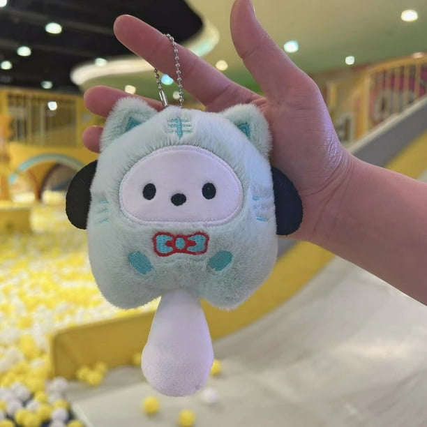 Sanrio Muñecos De Peluche Juguetes Cinnamoroll Kuromi Melodía Hello Kitty Llavero Adornos De Bolsa De Juguete Suave Los Niños