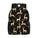 thumbnail image 1 of Balery Christmas Gold Deers Mochila - Mochila Estilosa y Duradera para Laptop de 15 Pulgadas con Tela Oxford Impermeable, 1 of 8