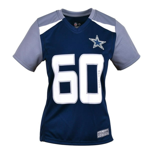 Playera Mujer NFL Talla G Azul Cowboys