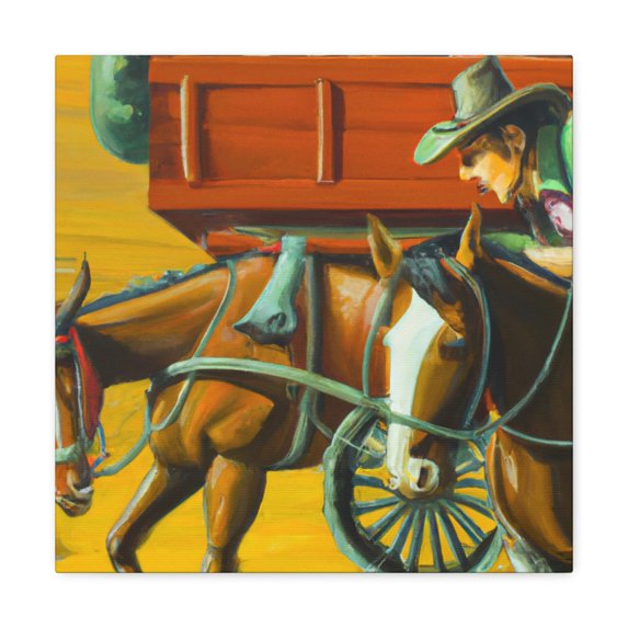 Chuck Wagon Splendor - Canvas