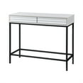 thumbnail image 3 of Casimo 35.43 in. Ivory Rectangular Engineer Wood Console Table, 3 of 6