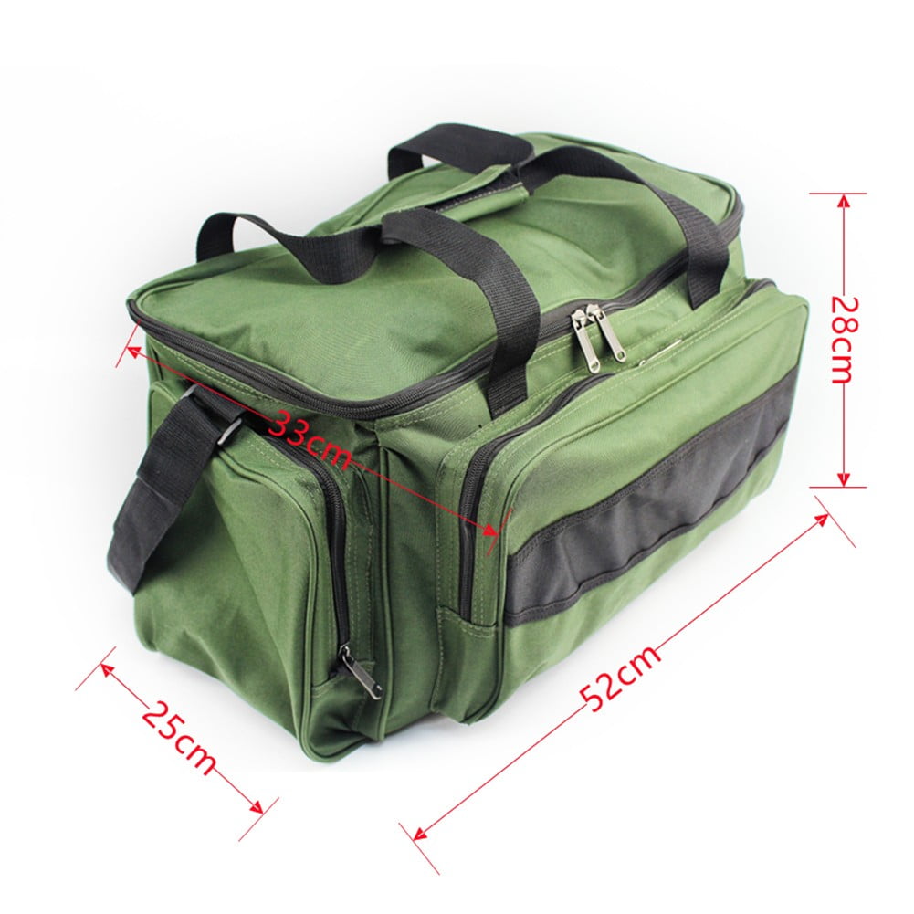 Carp Coarse Fishing Tackle Bag Insulated Carryall Holdall Outdoor Camping  Bag 
