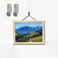 thumbnail image 5 of 10 Pcs Crochets Muraux en Acier Inoxydable 304 pour Cadres Photo Miroir, 5 of 5