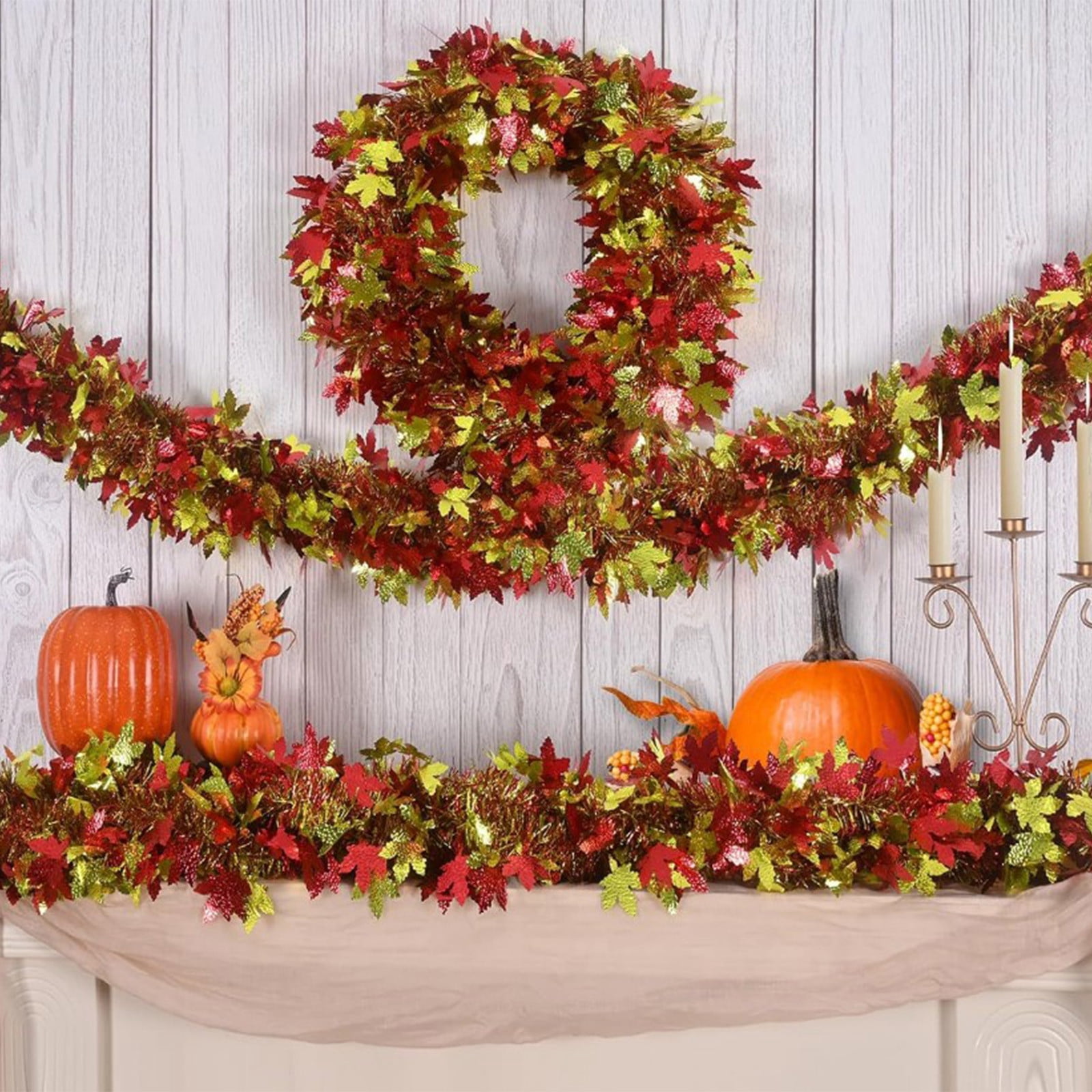 Kit Décoration Automne/Thanksgiving – 131 Pièces En Feutre – Couronnes, Animaux, Feuilles, Autocollants – Pour Bricolage Enfants, Déco Festive, Activités Manuelles