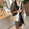 thumbnail image 2 of Bolsos Mujer FLhrweasw Lona Hombro Bandolera Cremallera Beige, 2 of 7