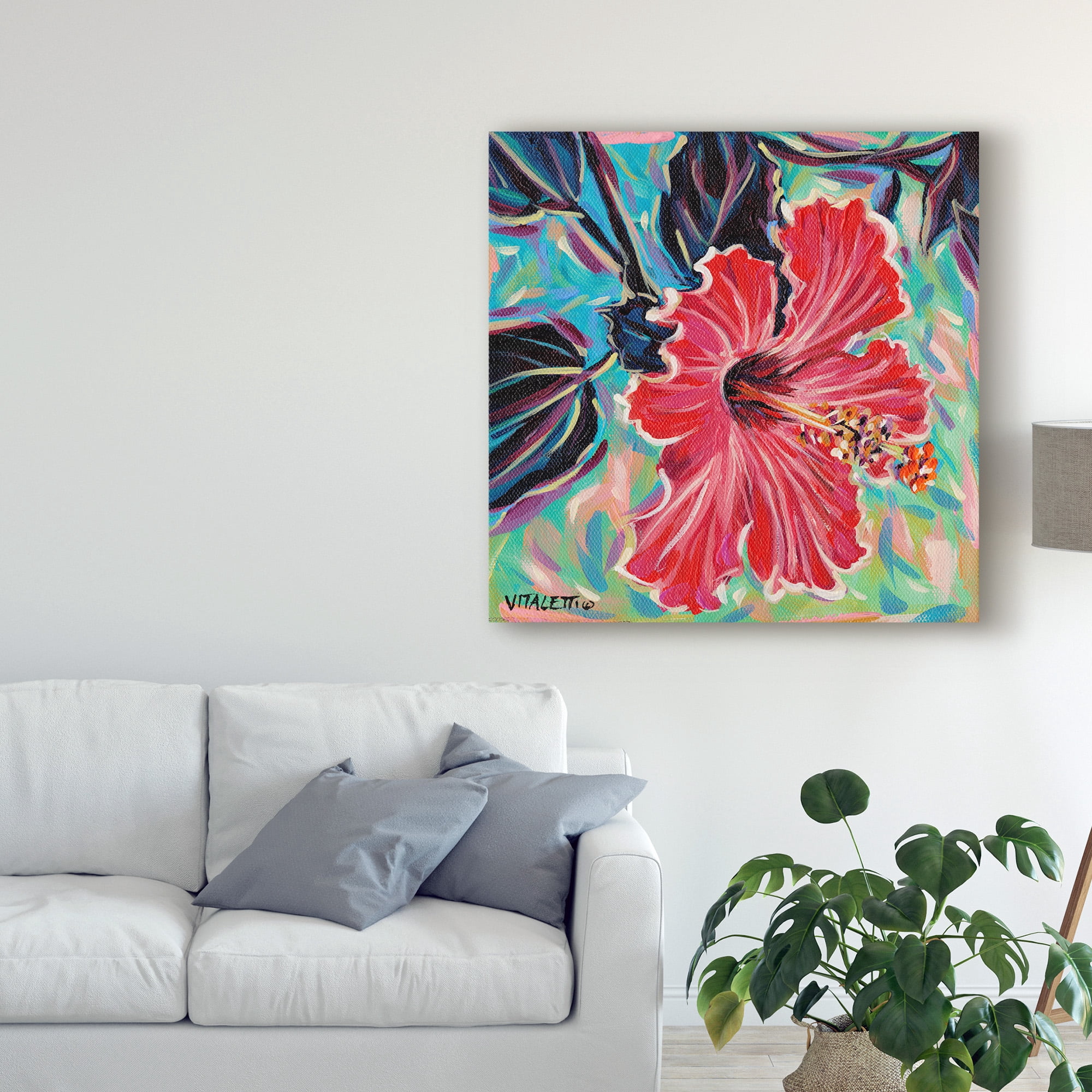 Trademark Fine Art 'Hawaiian Beauty I' Canvas Art by Carolee Vitaletti