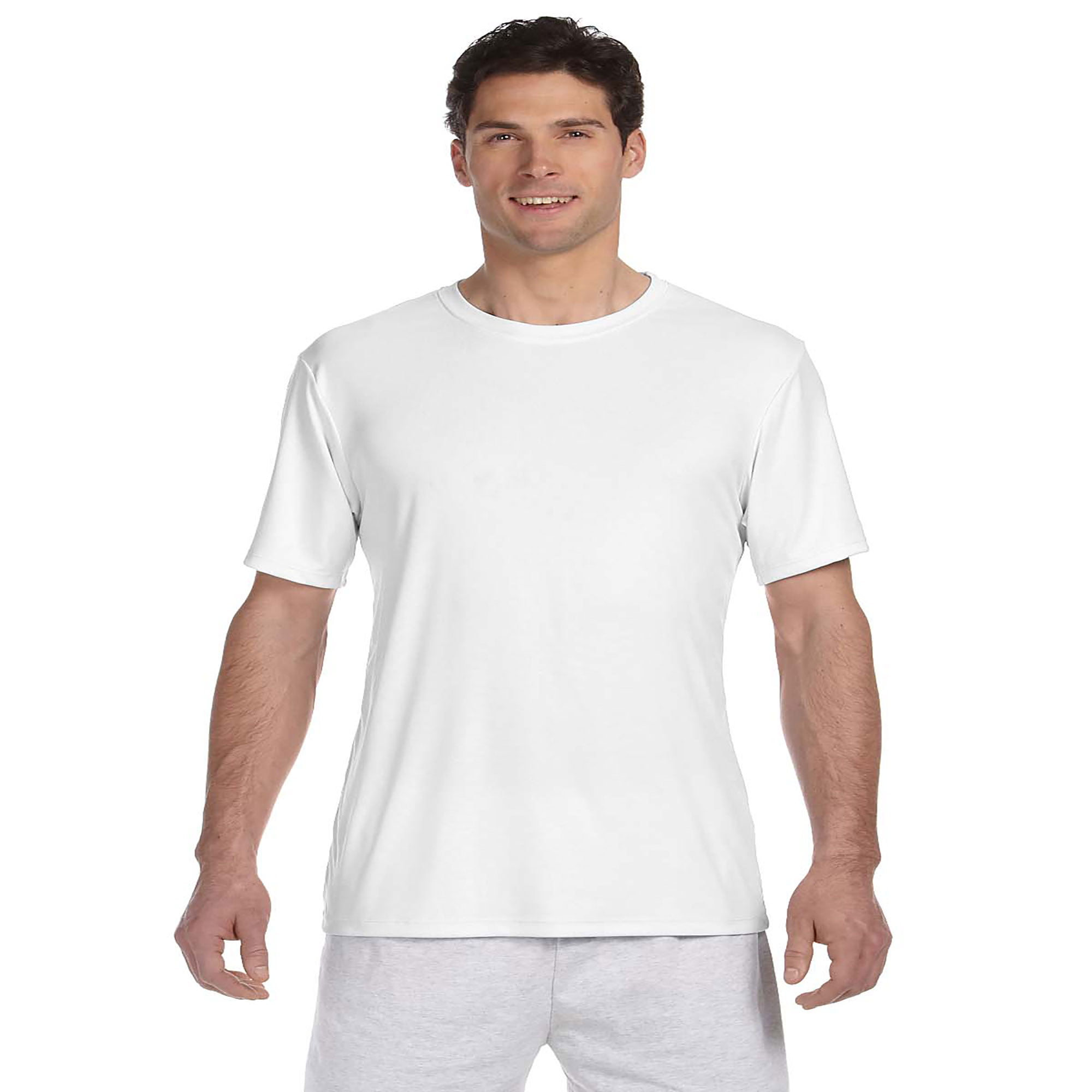 Hanes Cool DRI TAGLESS Men's T-Shirt, Style 4820 - Walmart.com