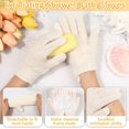 thumbnail image 3 of Exfoliating Back Scrubber Bath Gloves Set, Exfoliating Shower Towel with Shower Gloves for Body Scrub, Back Cleaner Wash Gloves to Remove Dead Skin (Beige), 3 of 7