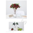 thumbnail image 3 of Flores y bayas artificiales, con hojas, ricos frutos rojos, arreglos florales, muebles de salón florales falsos, muebles de decoración (C), 3 of 5