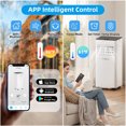 thumbnail image 4 of WIYTAMO Portable Air Conditioners 6000 BTU(10,000 BTU ASHRAE), Room AC Unit with WiFi Control, 4 of 8