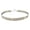 White, variant on Stylish Shiny Mirror Metal Waist Belt For Women Adjustable Small To Plus Size