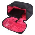 thumbnail image 2 of Bolsa de maquillaje multifuncional NikouMX negra Rosa, 2 of 8