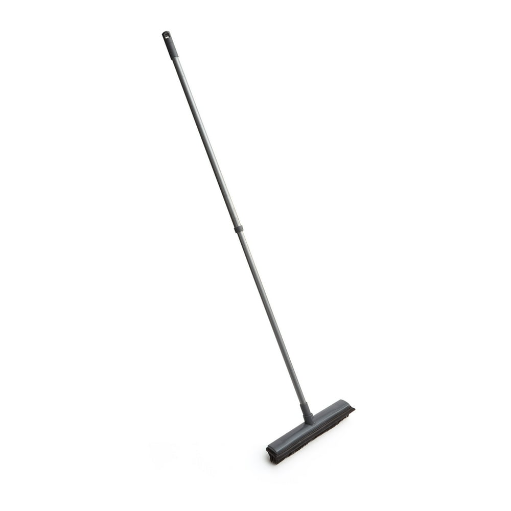Telescopic Rubber Broom with Removable Squeegee Brush Head Walmart