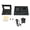 Black (US Plug), variant on Riousery Face Fingerprint Time Attendance Machine Biometric Employee Time Clock System 100-240V EU Plug (7.3 inches / 18.5 cm) [cite: 2, 8, 12]