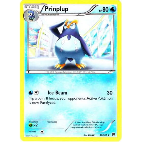Pokemon BREAKthrough Prinplup #37