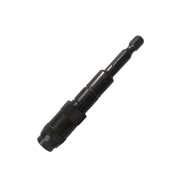 Eigraketly Destornillador con mango hexagonal de 1/4 , taladro eléctrico de mano, destornillador hexagonal Herramientas eléctricas negro Negro
