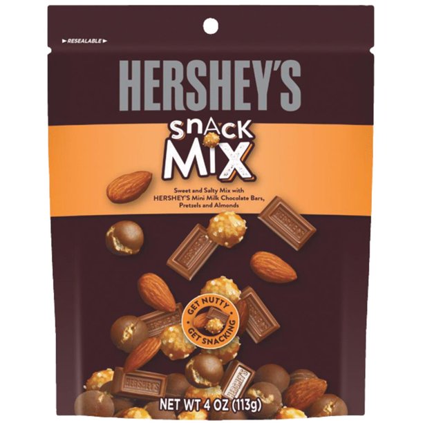 Liberty Distribution 4oz Hersheys Snack Mix 120023 Pack of 12 Walmart