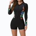 thumbnail image 4 of WILLBEST Vêtements d'Automne Femmes Maillot de Bain Mode Combinaison Manches Longues Combinaison de Surf Maillot de Bain Source Chaude Combinaison de Plongée Femmes Pantalon Extensible, 4 of 5