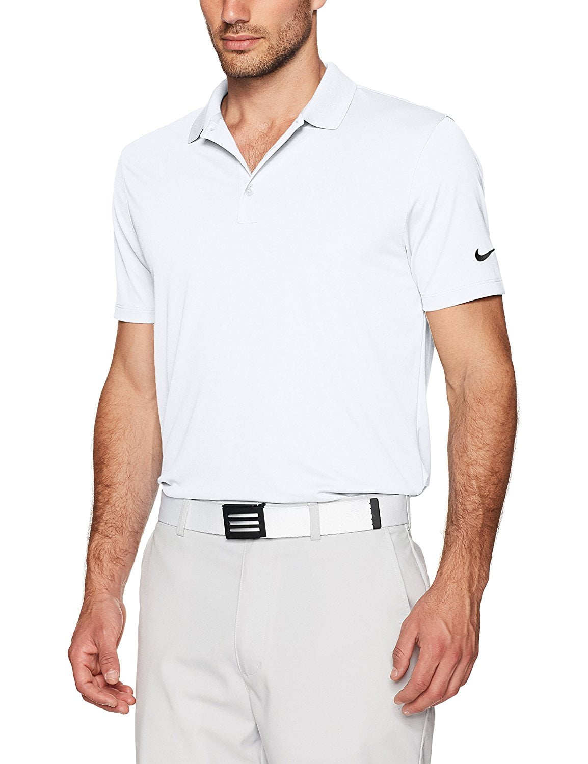 Nike Dri-Fit Performance Polo , White 