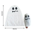 thumbnail image 3 of 90x103cm White Christmas Tree Cover Storage Bag Protective Non Woven Fabric for Dust Insects, 3 of 4