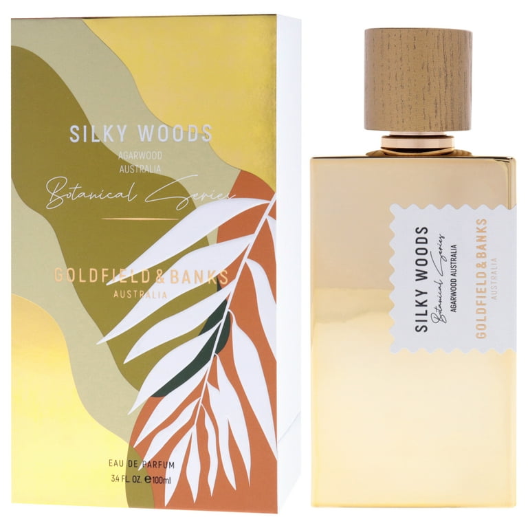 Goldfield and Banks Silky Woods Unisex Parfum Spray, 3.4 oz, Amber