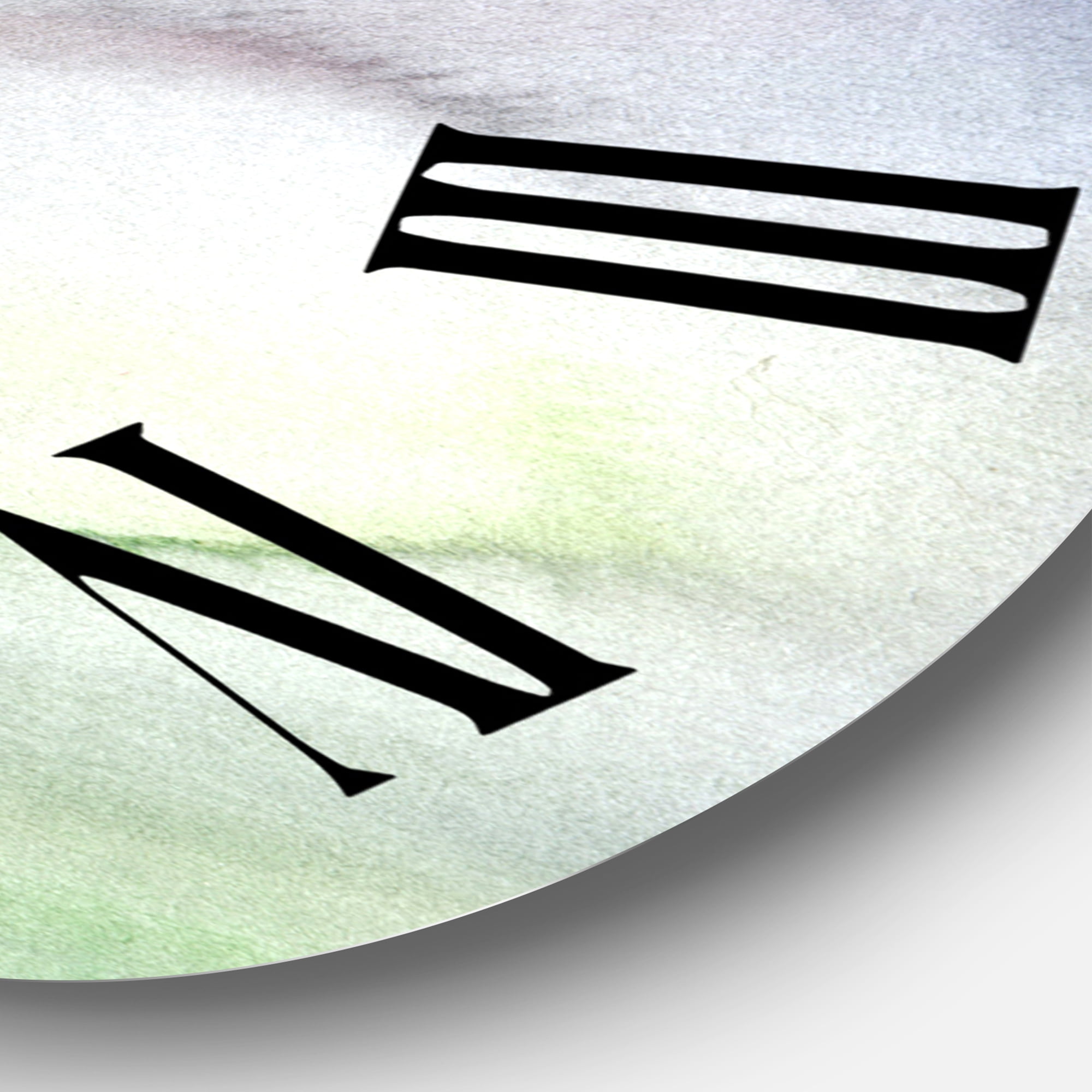 Designart 1 in Quartz Modern/Contemporary Wall Clock