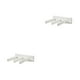 thumbnail image 2 of Kearding Soporte para de , exprimidor de tubos faciales para pared de baño y cocina, organizador sin perforaciones, estante dispensador de Blanco 2Conjunto, 2 of 6