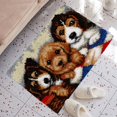 thumbnail image 2 of HLONK DIY Polyester and Cotton Latch Hook Puppies Rug Kits, 2 of 8