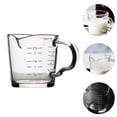 thumbnail image 2 of 2 Pack 70ML ( 2 1/2 Ounces) Espresso Measuring Cups with Handle, Double Spouts Measuring Triple Pitcher Milk Cup, Espresso Shot Glass with Scale, 2 of 8