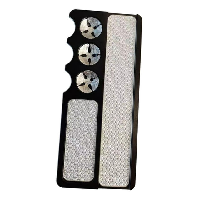 Guardoinrt Outil de Pointe de Queue de Billard Accessoires de Billard Outil de Réparation Tête de Club Plastique Noir 122x53mm