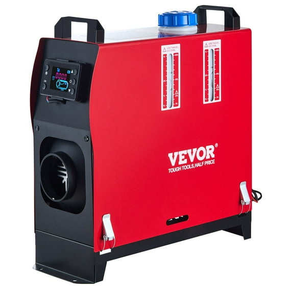 Diesel Parking Air Heater 5KW 12V Complete Set: Includes LCD Remote, Silencer, for RV Camper Bus Trailer