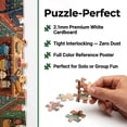 thumbnail image 6 of Cozy Country Kitchen Jigsaw Puzzle for Adults 1000 Pieces, Colorful Folk Art Farmhouse Baking Scene Illustration, Premium Thick Cardboard with Matte Finish, Perfect Gift for Home Decor Lovers, 6 of 8