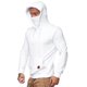 thumbnail image 3 of Sudadera con capucha para hombre, de manga larga, con cordón, para hombre, ajuste regular, con capucha, para cubrir la cara, 3 of 5