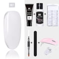 thumbnail image 4 of 7pcs Poly Extension Nail Gel Kit All For Manicure Set Fast Building Gel Polish, 4 of 4