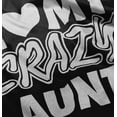 thumbnail image 5 of Love My Crazy Aunt Funny Cool Auntie Toddler Boy Girl T Shirt Infant Toddler Brisco Brands 6M, 5 of 6