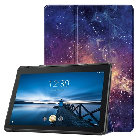 Fintie Lenovo Tab E10 Case 2018 - SlimShell Cover for 10" Lenovo Tab E10 TB-X104F 10.1-Inch Tablet, Galaxy