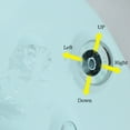 thumbnail image 5 of 67-in L x 31.5-in W White Acrylic Center Drain Freestanding Whirlpool Tub with Faucet - Handshower - Headrest - 7 Water Jets, 5 of 17