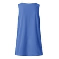 thumbnail image 5 of Hwmodou Women Camis Tops Womens Camis Top V Neck Basic Solid Color Casual Flowy Summer Sleeveless Shirts Women 2024 Leisure Office Tank Tops For Woman 2024, 5 of 5