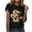 Black, variant on LYXSSBYX Tshirts Shirts for Women New Year Dragon Printed Short Sleeved Casual Loose Top Short Sleeved Round Neck Top/shirt