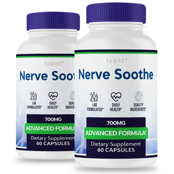 (2 Pack) Nerve Soothe - Nerve Soothe Pill Supplement