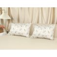 thumbnail image 6 of Unique Bargains 2 pcs Pillowcase for Hair and Skin Soft Cotton Floral Pillow Cases Beige, 6 of 7