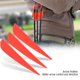 thumbnail image 1 of Pluma de Flecha de Bricolaje Ecomeon 3 Pulgadas Rojo, 1 of 3