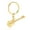 Gold, variant on Guitar Urn Pendant Pet Cremation Keepsake Urn Keychains for Ashes Holder Memorial Keyring