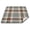 Type 103, variant on Tartan Plaid Pattern in Black Orange Beige Picnic Blanket Waterproof Beach Blankets Sandproof Large Mat with Storage Bag Camping Grass Travel Hiking Park 78"x78"