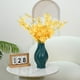 thumbnail image 5 of Jarrón de flores de imitación de cerámica para decoración de sala,jarrón decorativo de estilo artístico para flores secas,centro de mesa o decoración de comedor, 5 of 6