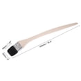 thumbnail image 2 of Unique Bargains 17' Length 2' Width Bristle with Long Wood Handle Black Bent Radiator Paint Brush, 2 of 5